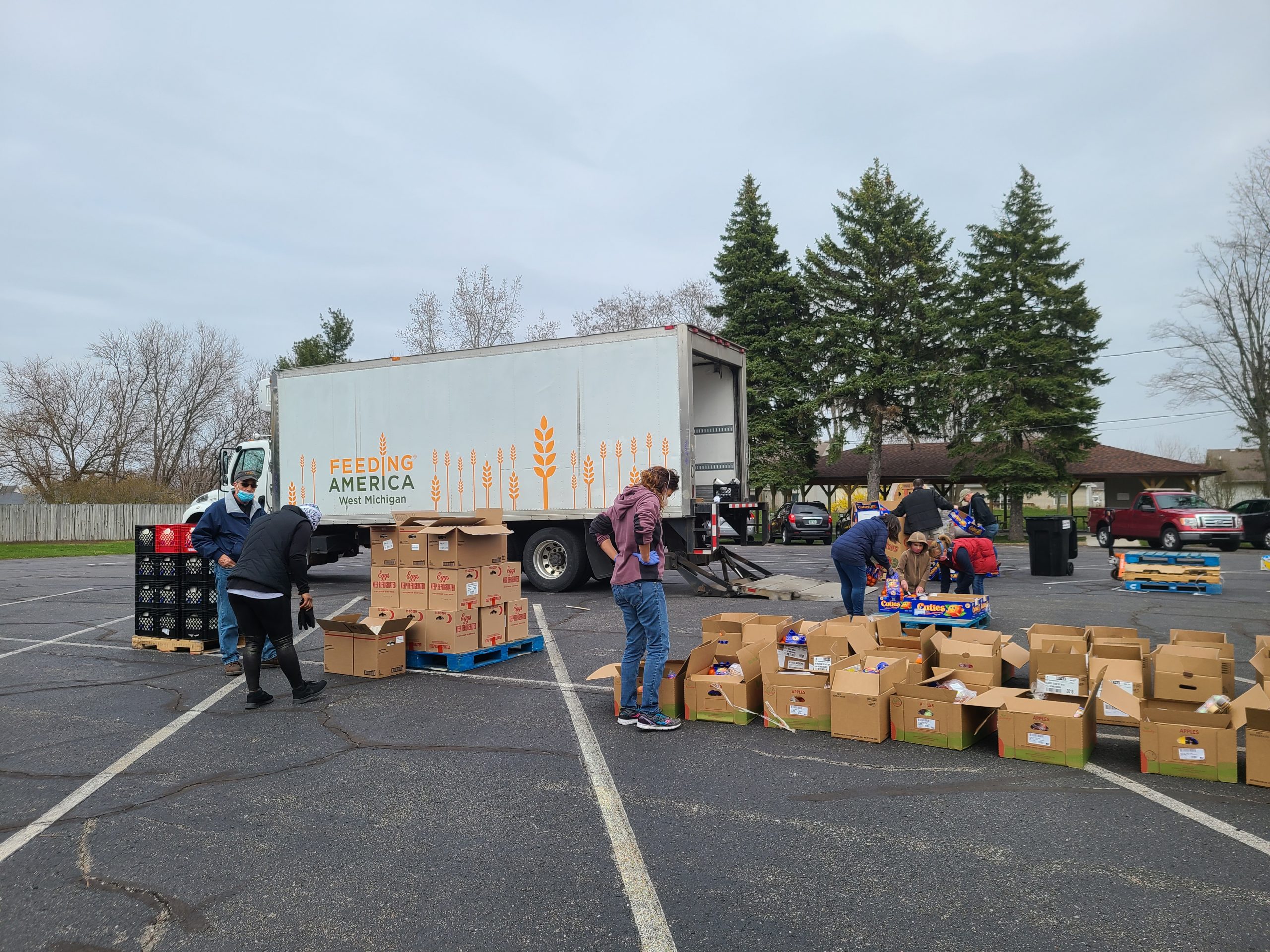 COVID-19 Hunger Heroes Part 1: Heart of West Michigan United Way brings extra Mobile Pantries to Kent County