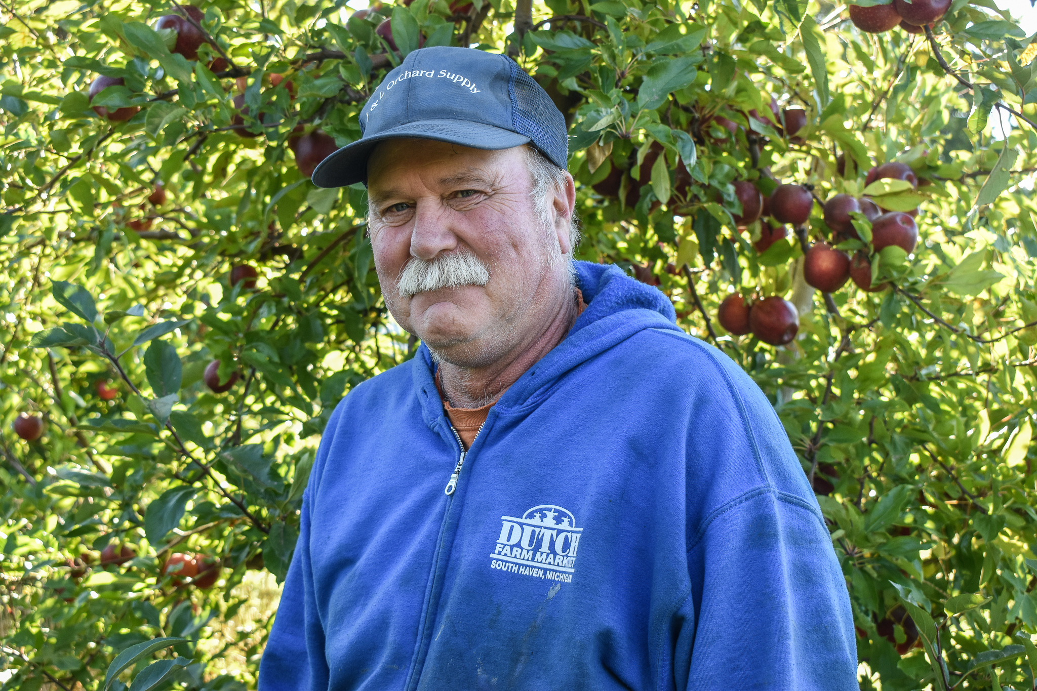 Farmer shares orchard’s surplus with neighbors in need
