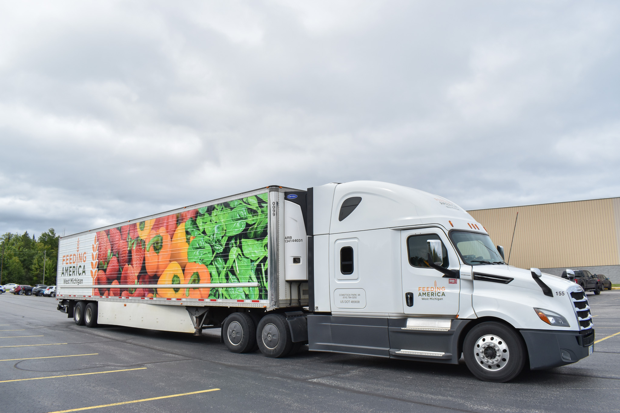 Mobile Food Pantry truck